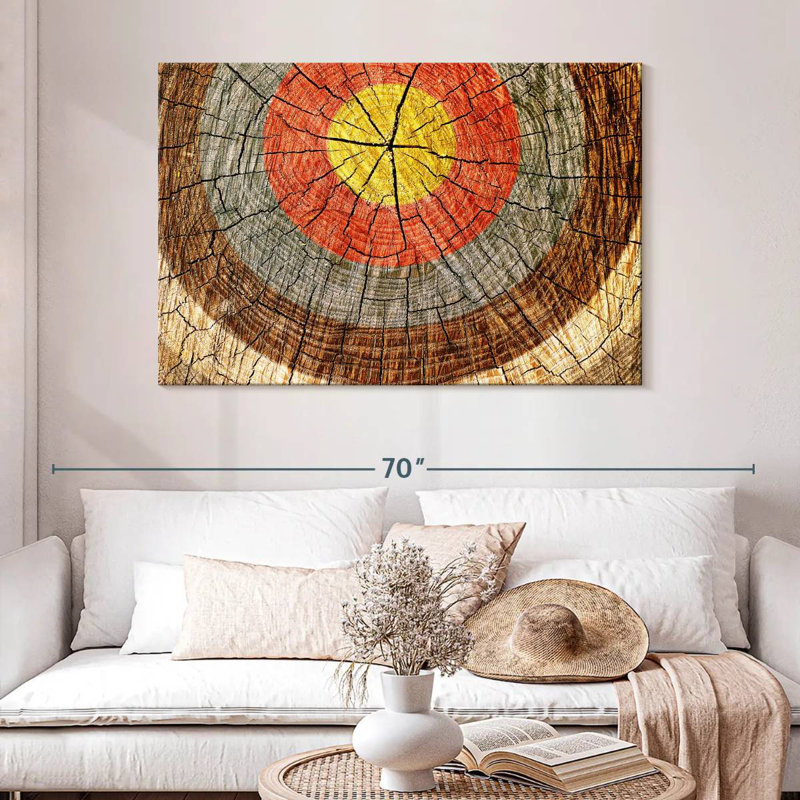 Senne Wooden Dart Board, 32" H x 48" W