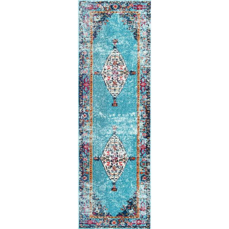 Haliyah Oriental Indoor Rug, Runner 2'6" x 6'