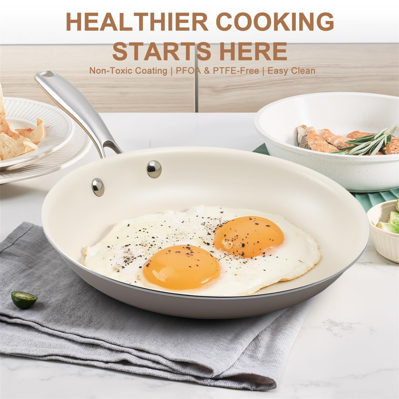 2 - Piece Non-Stick Aluminum Cookware Set