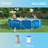 Intex 12'x30" Swimming Pool w/ Pump, Pool Ladder for 42 Wall, & 12 Cover