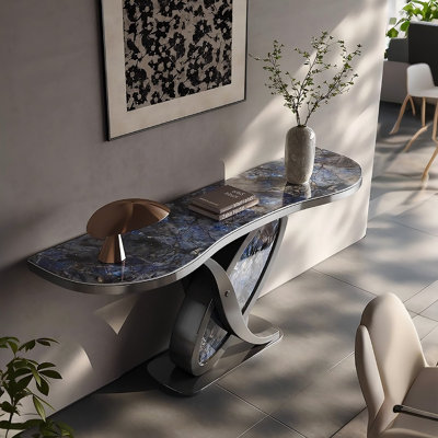 Table d'entrée murale simple et luxueuse 47,24 po