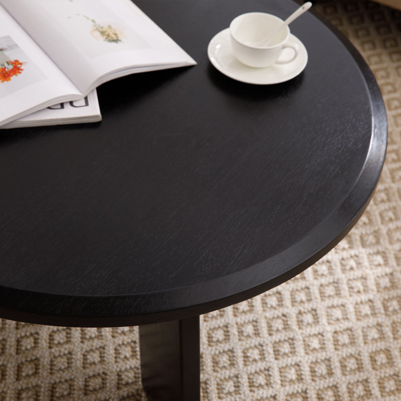 Table basse Mid Century Modern, Noir