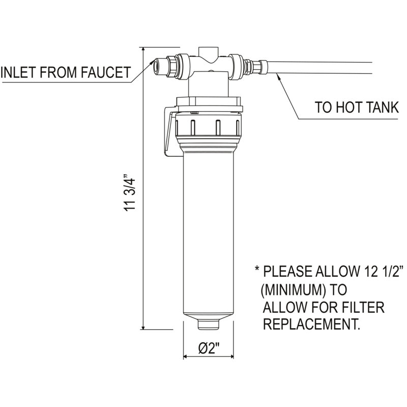 Perrin & Rowe Hot Water Filtration System