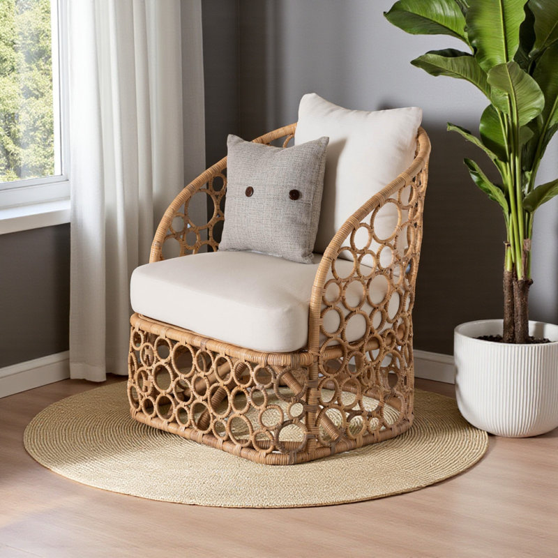Fauteuil demi-tonneau Krystell