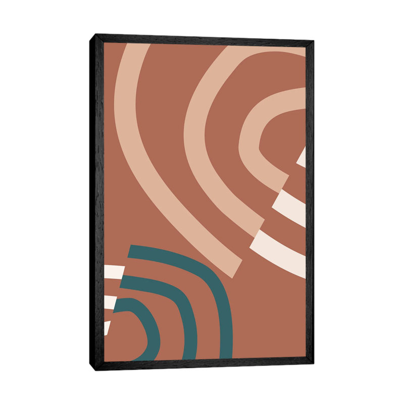 Linea VIC - Print on Canvas, Black Framed, 101.6 cm H x 66.04 cm W