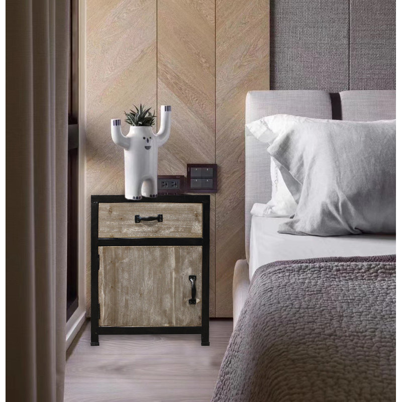 Table de bout avec rangement Henley