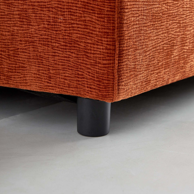 Canapé modulaire en L avec repose-pieds Modern