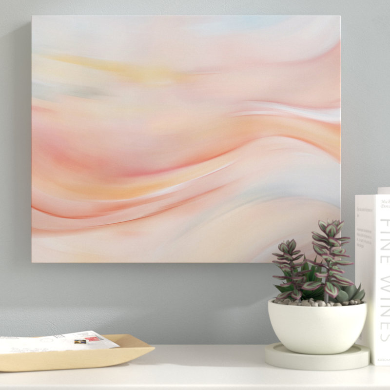 Soft Harmony - reproduction d'art sur toile encadrée, H 24 po x l 32 po x P 1,5 po, Toile tendue