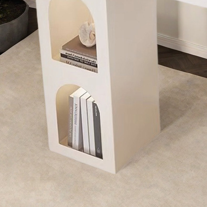 Plourde, Blanc, H 41,3 po x L 62,9 po x l 15,7 po, Blanc