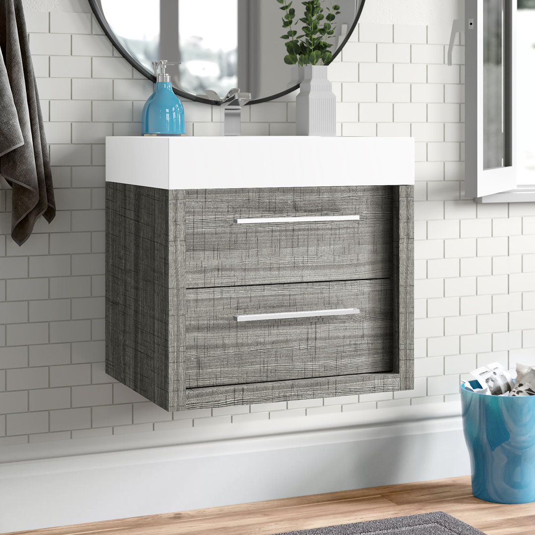 Walker 600mm Wall Mount Vanity Unit