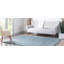Tapis à poils longs bleu-24844863