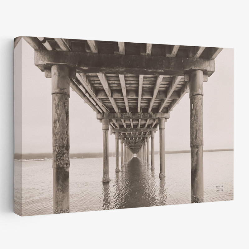 Coastal Pacific Pier, 60" H x 40" W