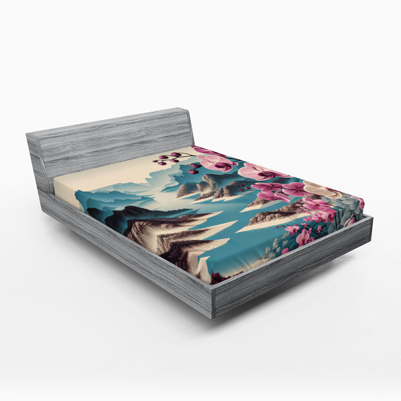 Ensemble de draps-housse en microfibre pour chambre d'amis, Complète