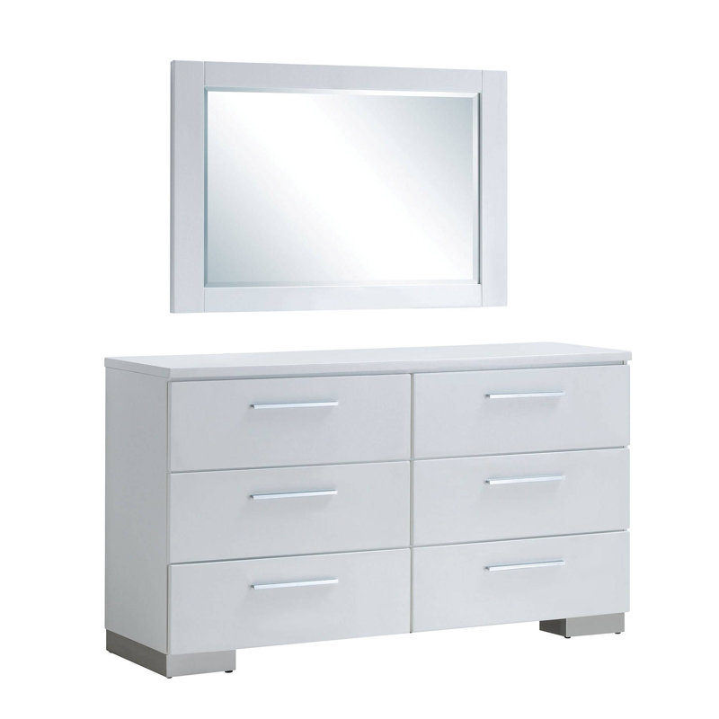 Commode double 6 tiroirs Mccullum