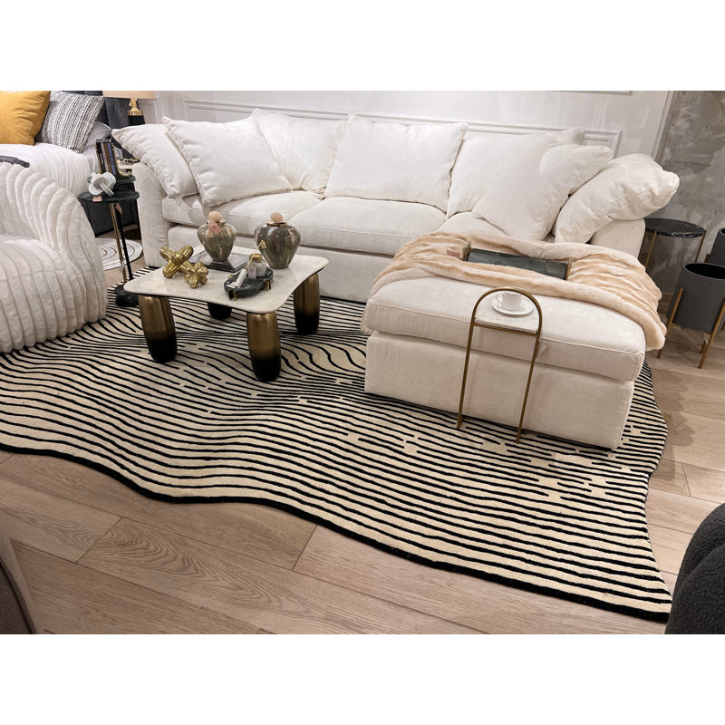 Organic Irregular Shape Rugs, Novelty 10' x 13'