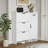 White Color Shoe Cabinet  With 4 Doors 1 Drawers,Large Space For Storage