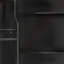 Armoire murale de salle de bain avec double porte, tablette inférieure, portes à motif ondulé, tablette intérieure réglable, installation facile, bois blanc et naturel-2079158793-2079158798