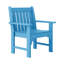 Chaise avec accoudoirs en PEHD Albric Garden-1406465991