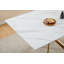 Glass Top Metal Base Dining Table