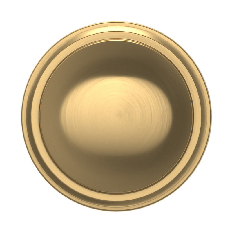 4456 Severin Fayerman Collection Knob, Satin Brass