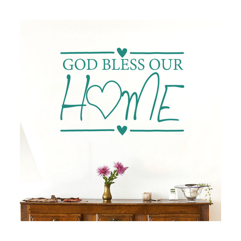 Wall Decal, Medium, Aqua Green