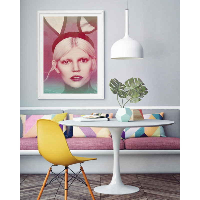Ola Rudnicka - Single Picture Frame Painting, 62cm H x 42cm W x 3cm D