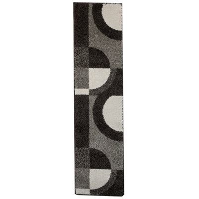 Risher Abstract Shag Area Rug