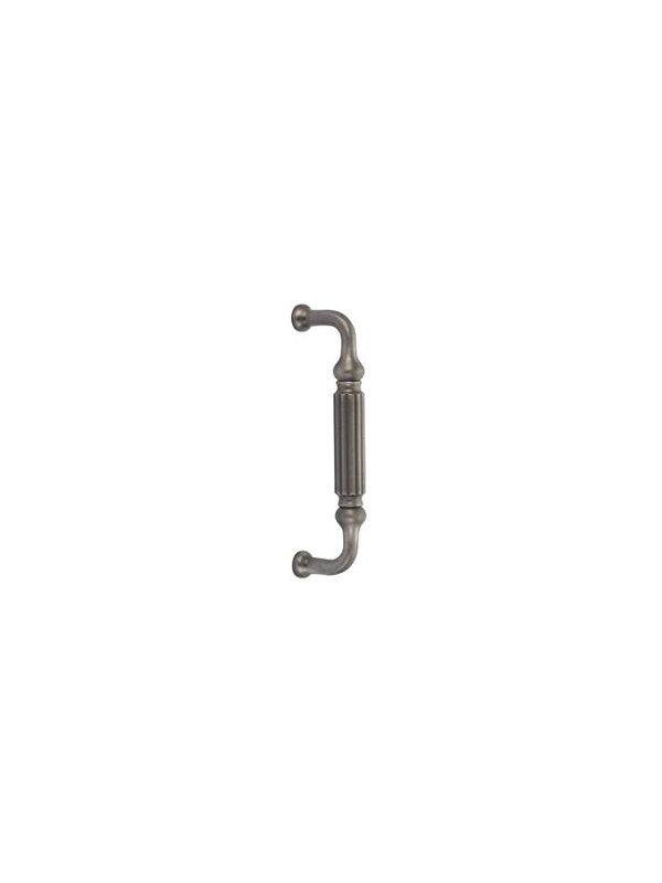 Poignée de porte de douche en verre Emtek Knoxville 8 po, (GoTB), Nickel satiné