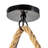 Abishanth 6 - Light Rattan Chandelier
