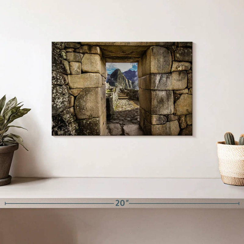 Machu Picchu Doorway, 8" H x 12" W