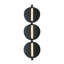 Luna 3 - Light LED Flush Mounted Sconce
