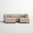 Upholstered L-Shaped Sectional Reversible-24748815