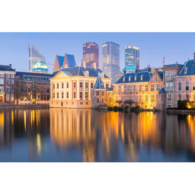 Chael Netherlands Parliament Hague - Wrapped Canvas Print