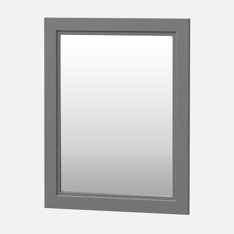  Miroir 24 po gris
