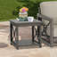 Marindo Square Aluminum 21.75'' L x 21.75'' W Outdoor Side Table