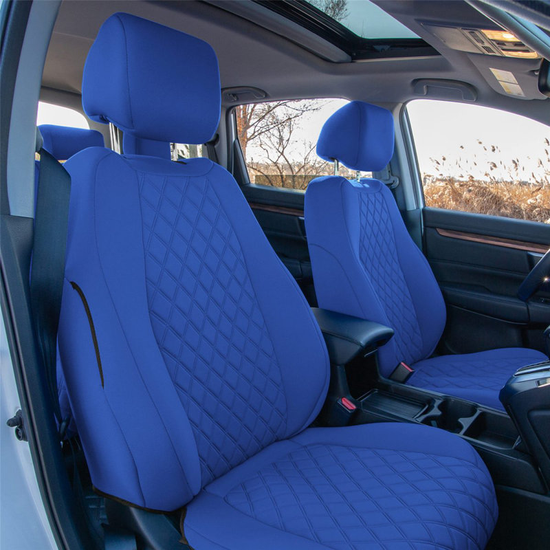 Elastic Automobile Cover By FH Group, Dark Blue