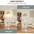 Farmhouse Wicker Pendant Light With Woven Lampshade, Boho Rattan Chandelier For Kitchen Bedroom Island Hallway, Plug-In Hemp Rope Ceiling Fixture, E26 Socket Compatible With LED Bulbs