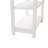 Narrow Side Table With Drawers And Bottom Shelf-333897176
