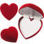 Coffret cadeau 4 1/2 "Red Velour Heded-1714972598