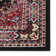 Modena Oriental Black/Red Area Rug