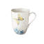 4 Piece Butterfly Meadow Hydrangea Coffee Mug Set