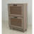 Entryway 2 Shoe Storage Organizer - Stable Build, Holds 12 Pairs, Quick And Easy Access, Antique Grey Engineered Wood, 23.8 In Depth Spacious Rack For Up To 36.18 Height