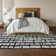Premium Machine Washable Prisco Black Rug