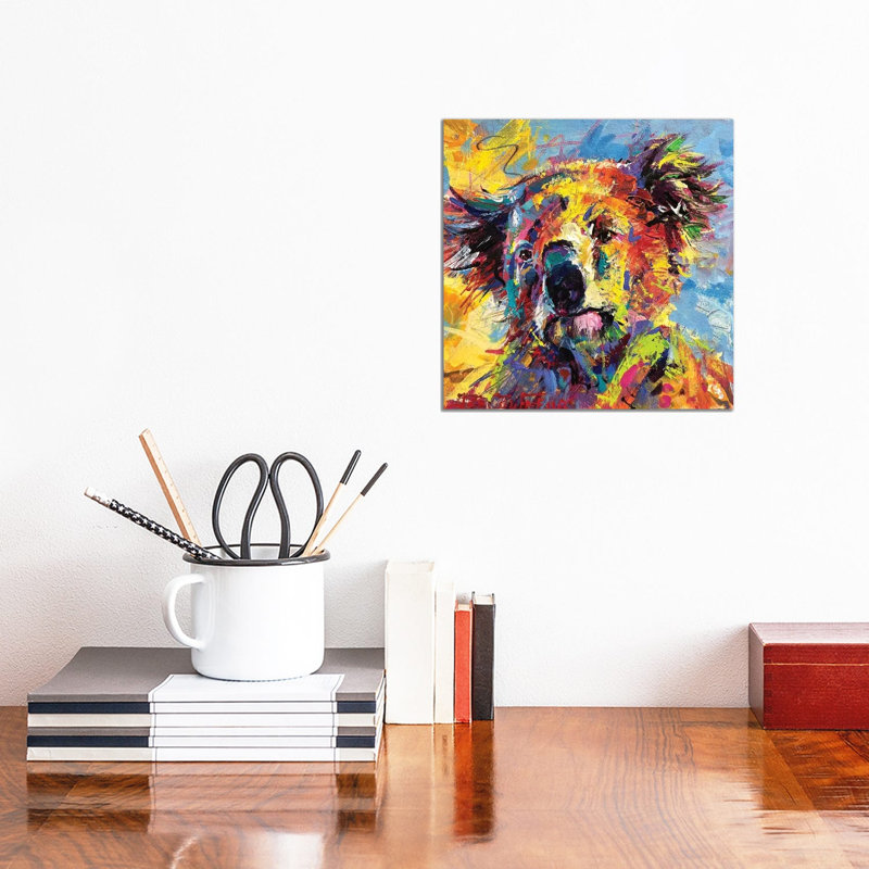Koala 1 Piece Wrapped Canvas Wall Art, 30.48 cm H x 30.48 cm W