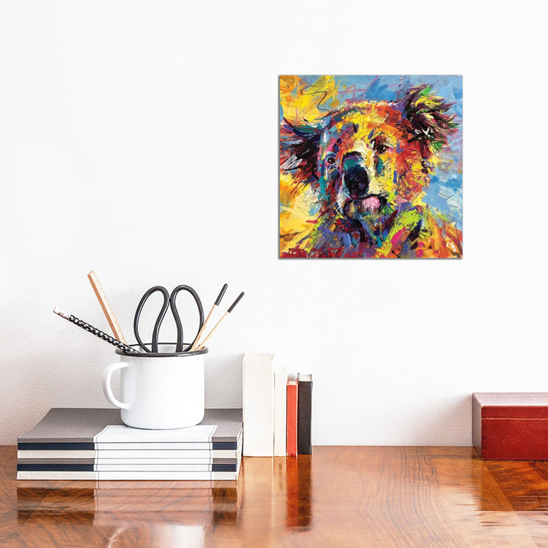 Koala by Jos Coufreur - Wrapped Canvas Gallery-Wrapped Canvas Giclée, 30.48 cm H x 30.48 cm W
