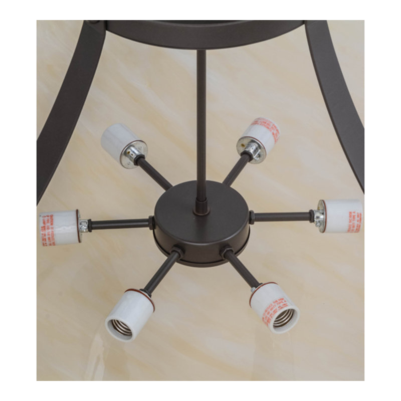 Urban 6 - Light Semi Flush Mount