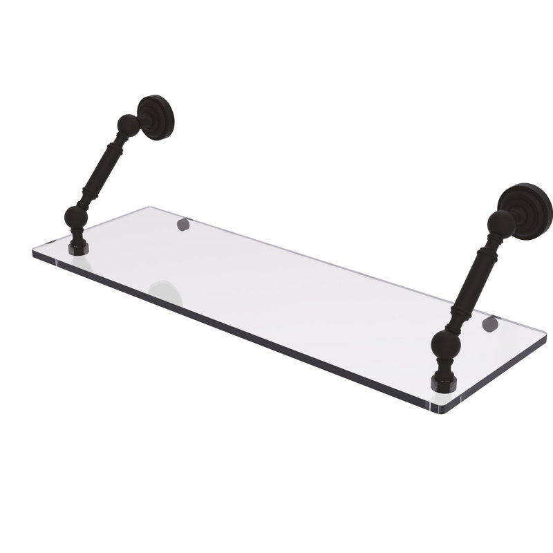 Tablette flottante Marchmont, Bronze huilé, H 7,3 po x l 24 po x P 8 po
