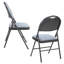 Fabric Padded Stackable Folding Chair Folding Chair-1393492591