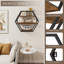 Tablette flottante en bois massif Benni