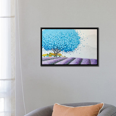 « early matin », peinture sur toile